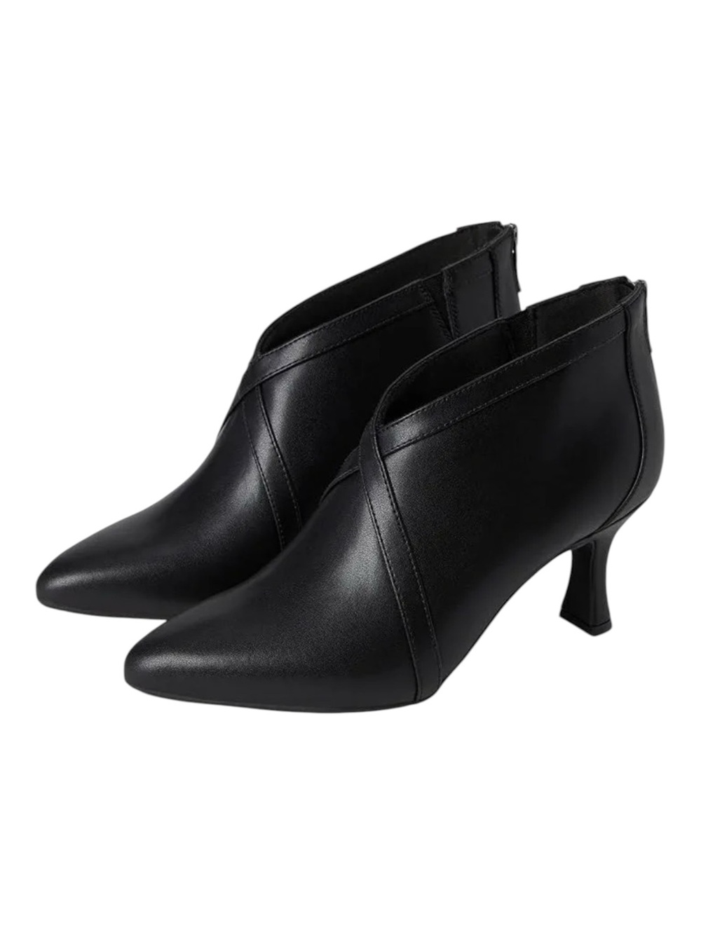 Clarks Kataleyna Sol Women's Boots 9 W Black Suede Ankle Booties Kitten Heel New